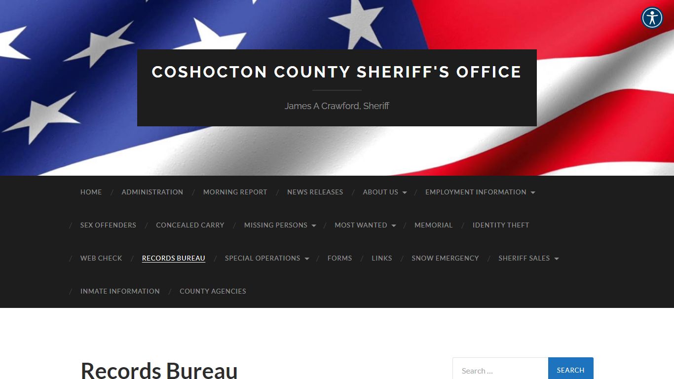Records Bureau – Coshocton County Sheriff's Office
